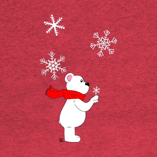 Snowflake and Polar Bear by CaseyLJones